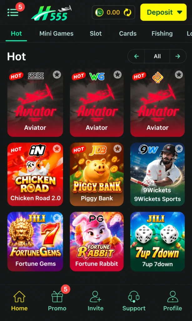 H555 Game